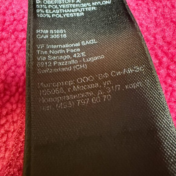 The North Face Women’s Summit Series Power Flux M Magenta 1/4-Zip EUC - Picture 8 of 11